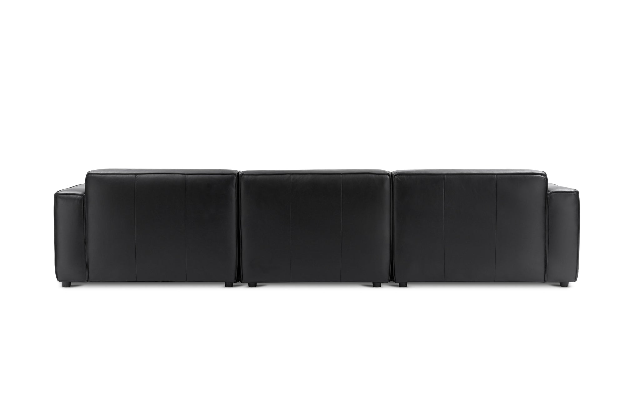 Nathan Leather Modular Sectional Sofa