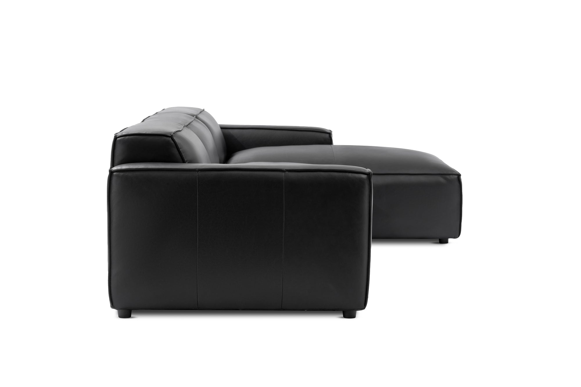 Nathan Leather Modular Sectional Sofa