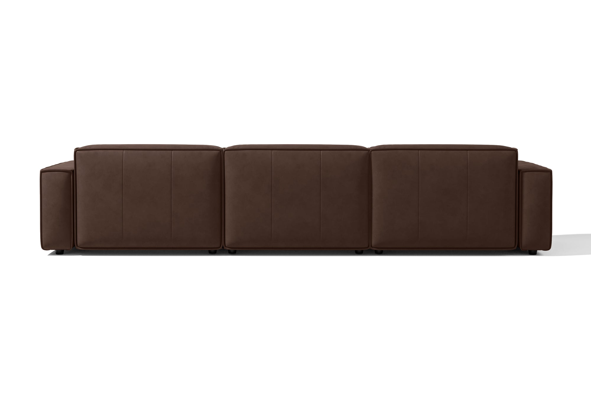 Nathan Leather Modular Sectional Sofa