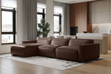 Nathan Leather Modular Sectional Sofa