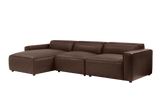Nathan Leather Modular Sectional Sofa