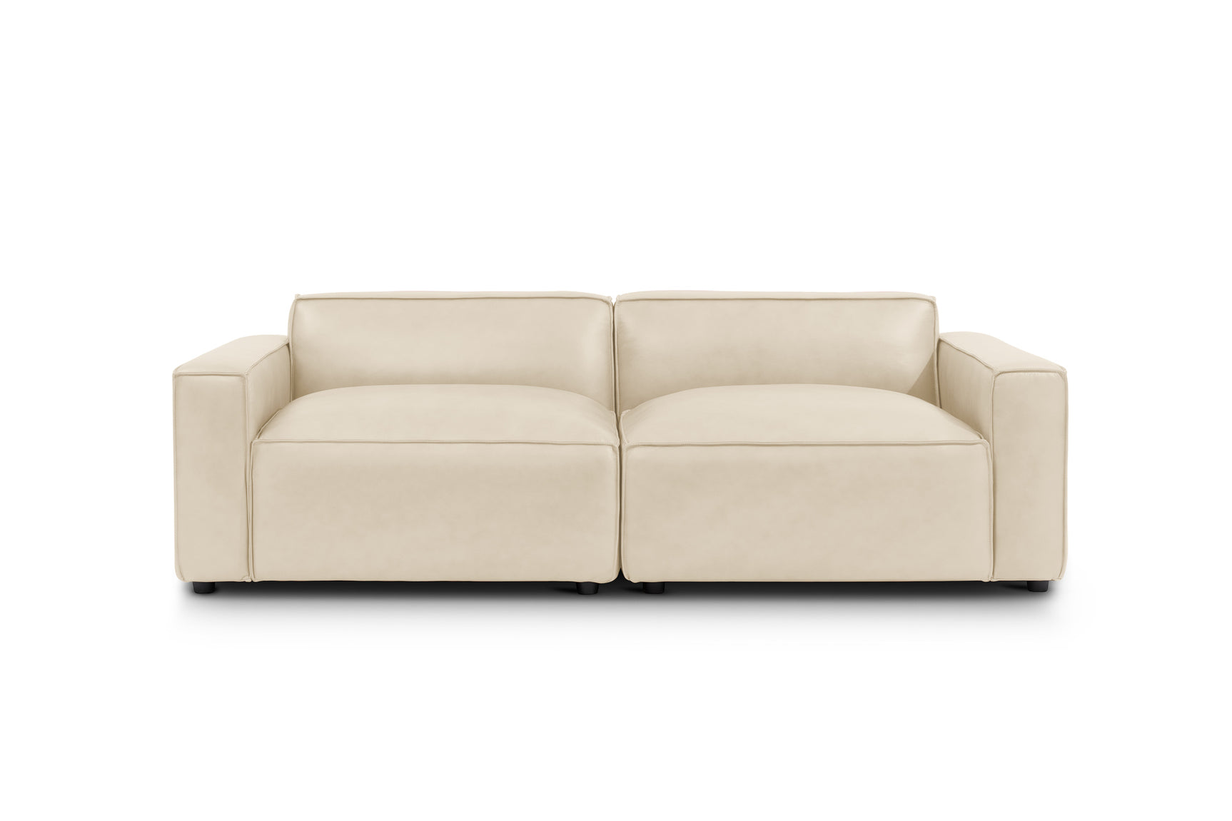 Nathan Leather Modular Sofa
