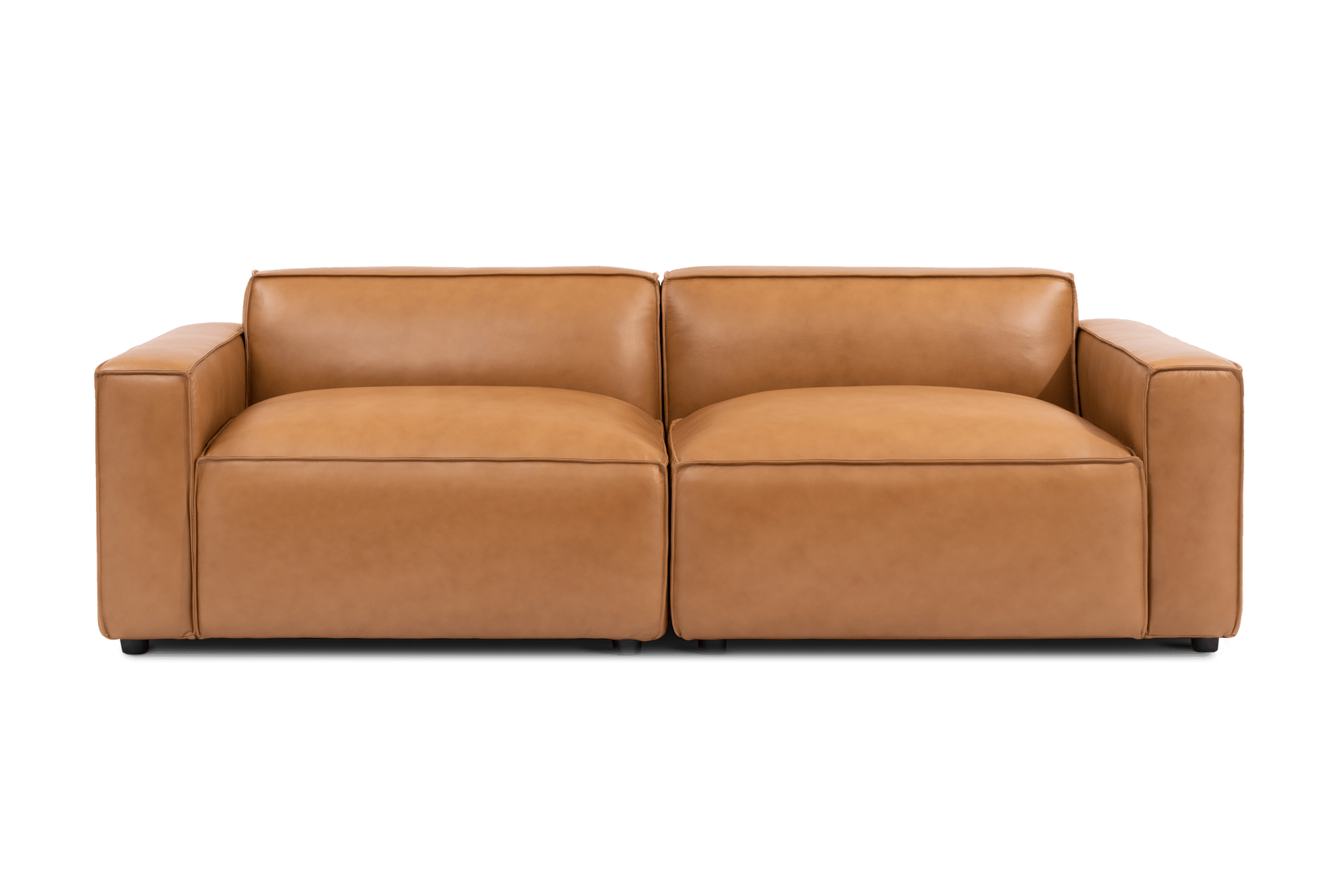 Nathan Leather Modular Sofa