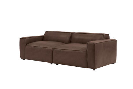 Nathan Leather Modular Sofa