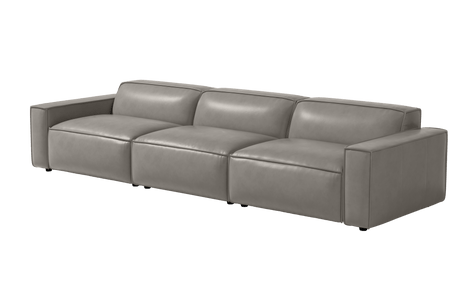 Nathan Leather Modular Sofa