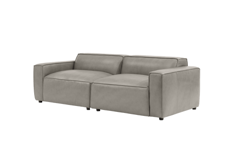 Nathan Leather Modular Sofa