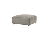 Nathan Leather Ottoman