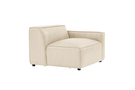 Nathan Leather Right Arm Sofa Module