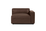 Nathan Leather Right Arm Sofa Module