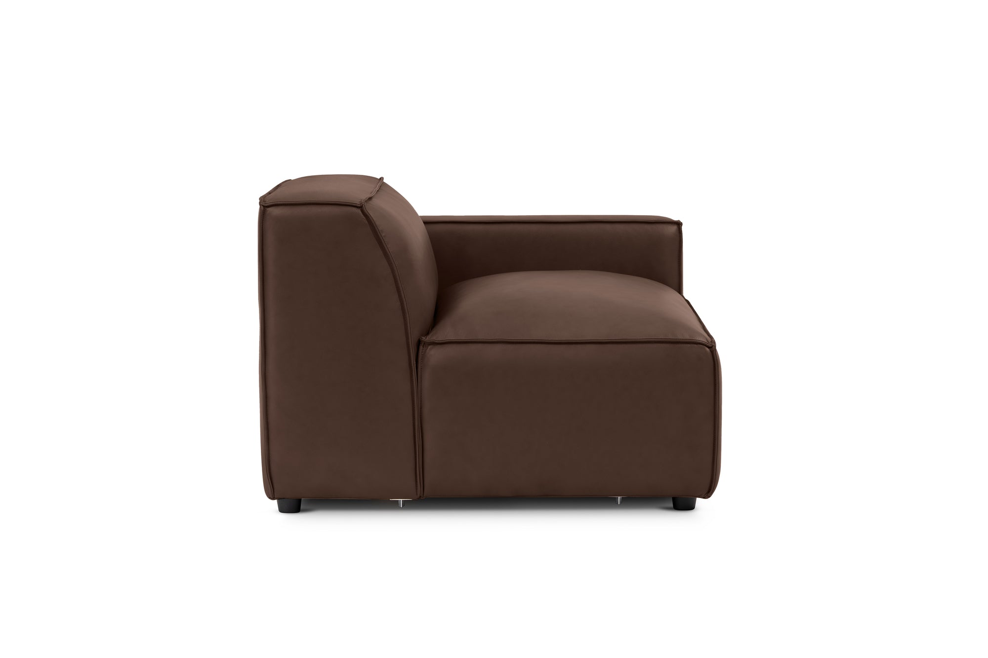 Nathan Leather Right Arm Sofa Module