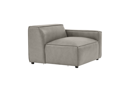 Nathan Leather Right Arm Sofa Module
