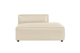 Nathan Leather Right Open-End Sofa Module