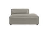 Nathan Leather Right Open-End Sofa Module
