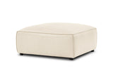 Nathan Leather Ottoman