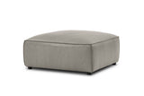 Nathan Leather Ottoman
