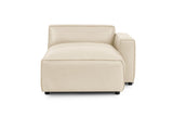 Nathan Leather Right Chaise Sofa Module