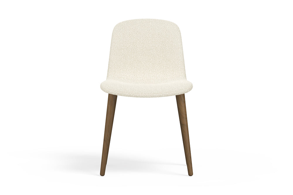 Valencia Nicoletta Boucle Fabric Dining Chair, Cream