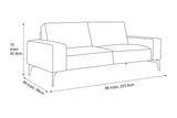 Noelia Fabric Sofa