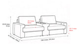 Valencia Nordmaze Lmmersive Audio Leather Sofa