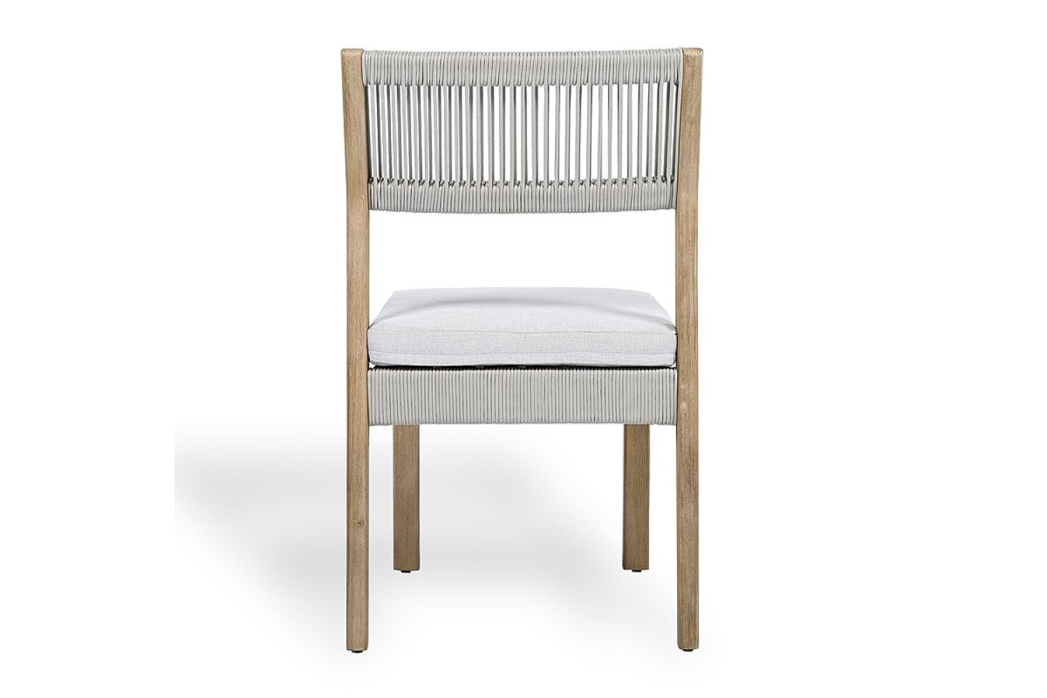 Valencia Odette Wood Outdoor Dining Chair, Natural