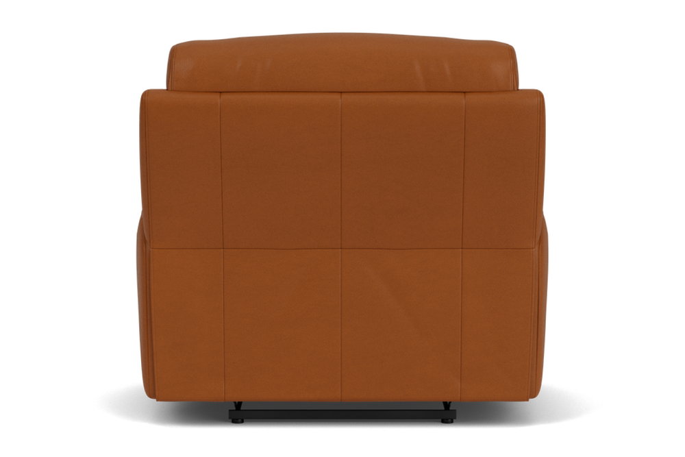 Valencia Oliver Leather Recliner Chair, Cognac