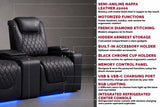 Oslo Luxury Console with Built-In Refrigerator