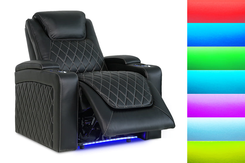 Valencia Oslo Home Theater Seating RGB Ambient Base Lighting
