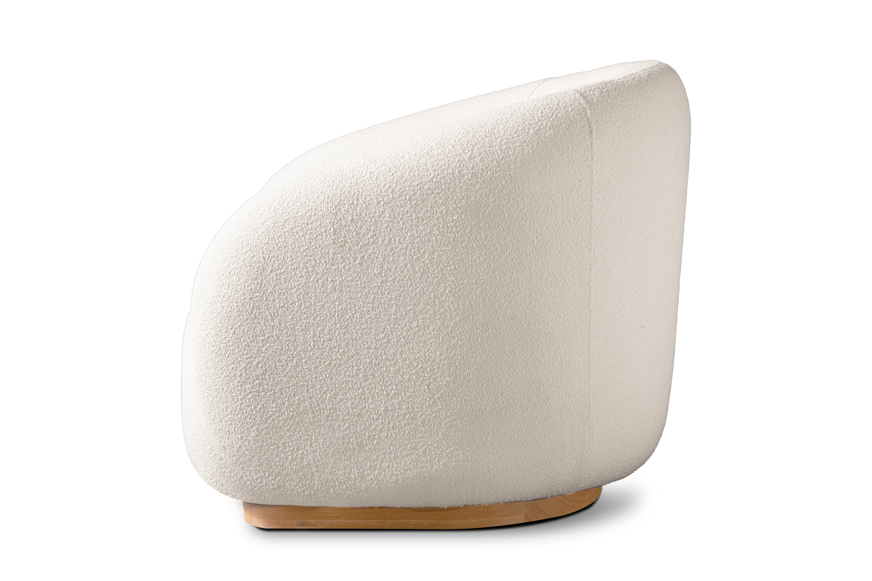 Valencia Otis Performance Fabric Outdoor Accent Chair, Cream