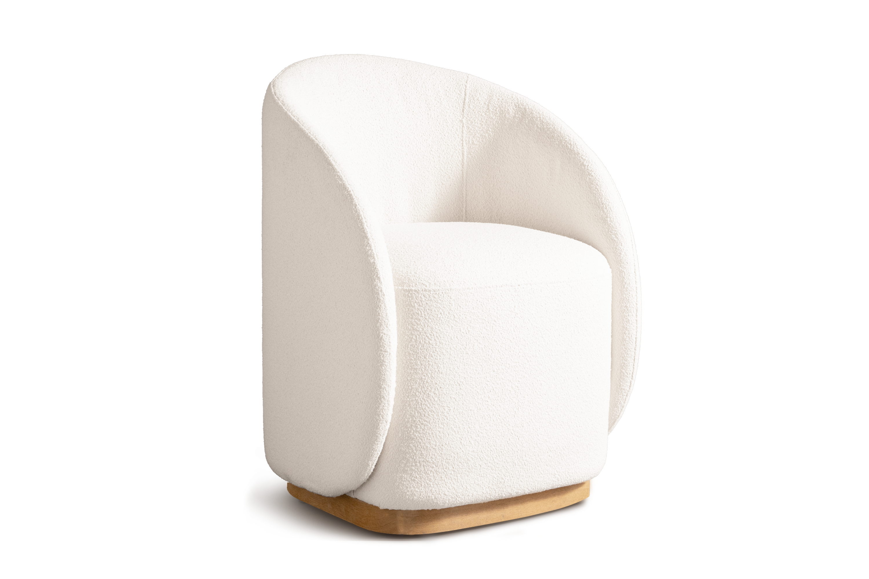 Valencia Otis Performance Fabric Outdoor Dining Chair, Cream