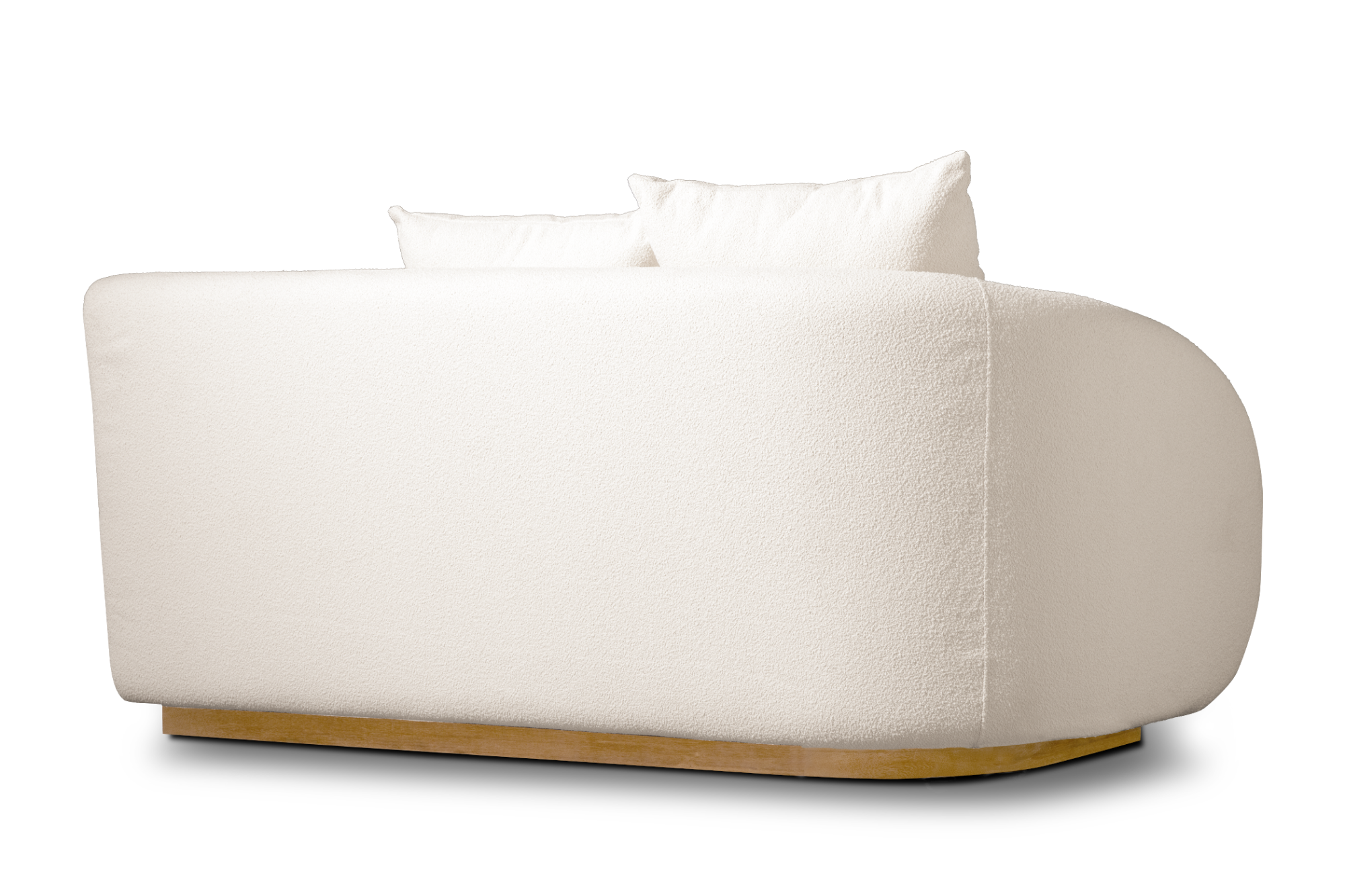 Valencia Otis Performance Fabric Left Arm Outdoor Sofa, Cream