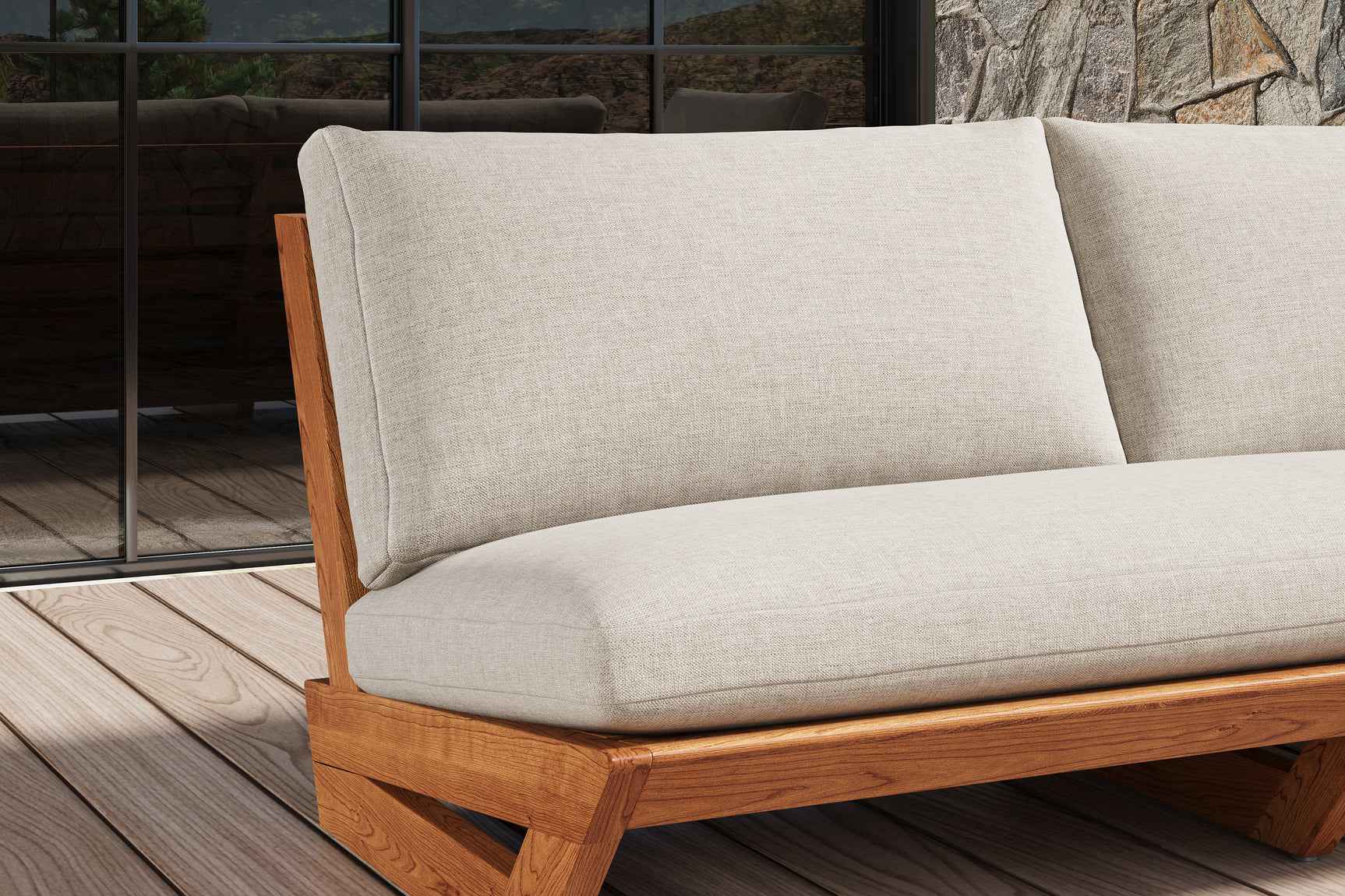 Paolo Outdoor Fabric Sofa