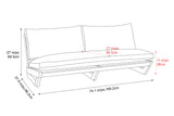 Paolo Outdoor Fabric Sofa