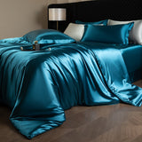 Lustre Luxe Elegant Duvet Set - Paris Blue