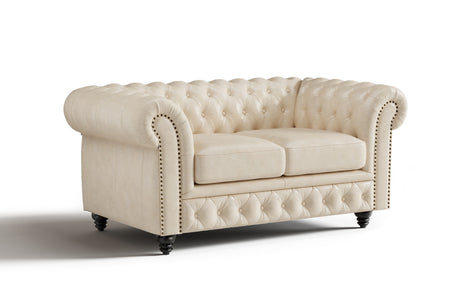 Parma Leather Chesterfield Sofa