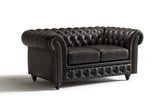 Parma Leather Chesterfield Sofa