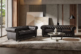 Parma Leather Chesterfield Sofa