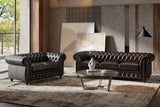 Parma Leather Chesterfield Sofa