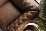 Parma Leather Chesterfield Sofa