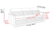 Pisa Leather Lounge Sectional