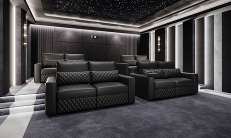 Pisa Leather Lounge Sectional