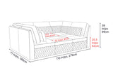 Pisa Leather Lounge Sectional