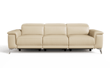 Pista Leather Reclining Sofa