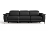 Pista Leather Reclining Sofa