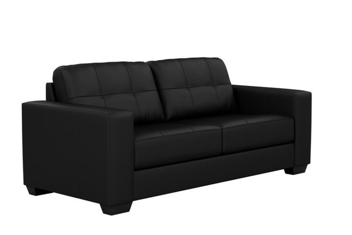 Valencia Felix Fabric 3-Seater Queen Sofa-Bed, Black