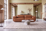 Valentina Distressed Leather Recliner Sofa