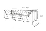 Rhea Leather Sofa