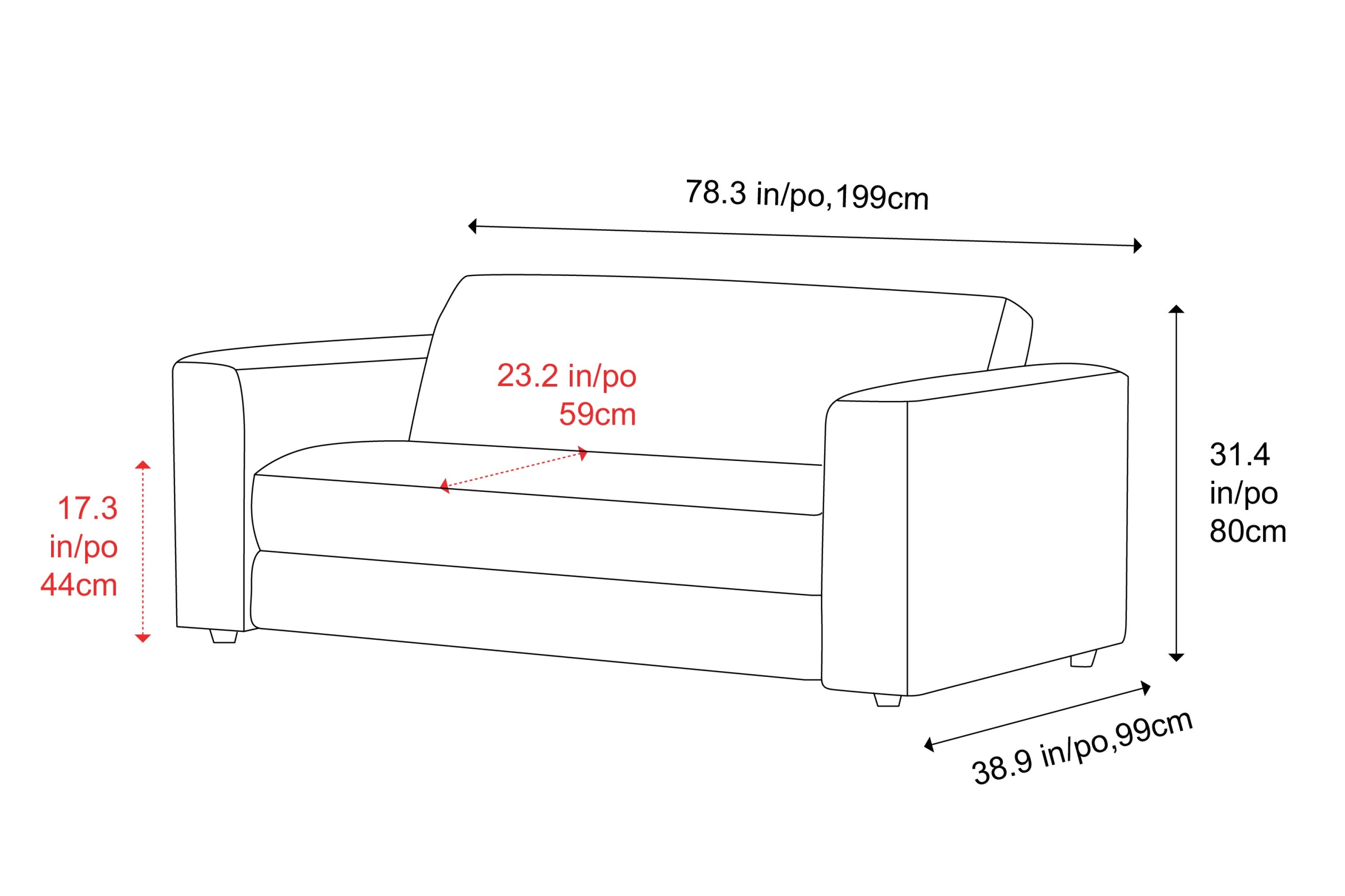 Valencia Rosalinda Fabric 3-Seater Queen Sofa-Bed, Olive Green