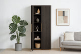 Rowan Oak Wood Cabinet