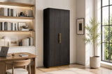 Rowan Oak Wood Cabinet