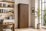 Rowan Oak Wood Cabinet